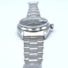 1960 Rolex Oyster Perpetual Date Model 1500 with black Dial in Stainless Steel on Oyster Bracelet