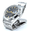 1960 Rolex Oyster Perpetual Date Model 1500 with black Dial in Stainless Steel on Oyster Bracelet