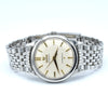 1959 Omega Constellation with original onyx inserted batons Model 14381 on Beads of Rice Bracelet