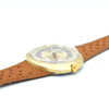 1969 Omega Geneve Dynamic Automatic Date with Gorgeous Two Tone Dial Model 166.039 in Gold Capped Case