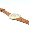 1969 Omega Geneve Dynamic Automatic Date with Gorgeous Two Tone Dial Model 166.039 in Gold Capped Case