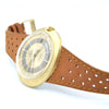 1969 Omega Geneve Dynamic Automatic Date with Gorgeous Two Tone Dial Model 166.039 in Gold Capped Case