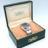 1960 Rolex Oyster Perpetual Date Model 1500 with black Dial in Stainless Steel on Oyster Bracelet