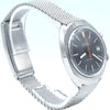 1969 Omega Chronostop Genéve Date Model 146.009 with Grey Sloped Dial in Stainless Steel on mesh bracelet