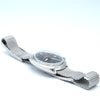1969 Omega Chronostop Genéve Date Model 146.009 with Grey Sloped Dial in Stainless Steel on mesh bracelet