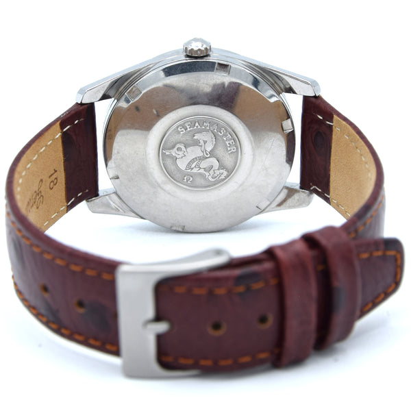 (RESERVED) 1959 Omega Seamaster Automatic Date Wristwatch Model 14701 in stainless steel Caliber 562