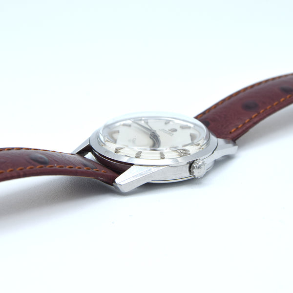 (RESERVED) 1959 Omega Seamaster Automatic Date Wristwatch Model 14701 in stainless steel Caliber 562