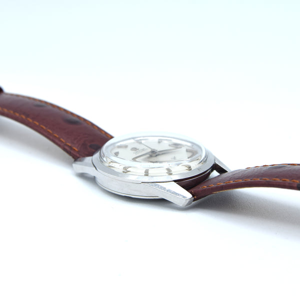 (RESERVED) 1959 Omega Seamaster Automatic Date Wristwatch Model 14701 in stainless steel Caliber 562
