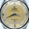 1958 Omega Constellation Chronometer Early Model 2852 with Crosshair Patina Dial in stainless steel