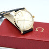1959 Omega Dress Watch in Solid 9ct Gold English Case Model 14142 all original + Box