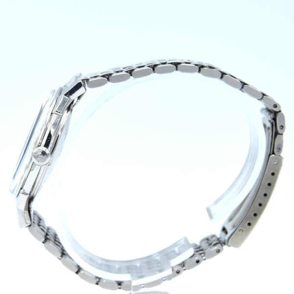 1966 Omega Constellation Automatic Date with Dog Leg Lugs Model 168.005 in Original Unpolished Condition on Beads of Rice Bracelet