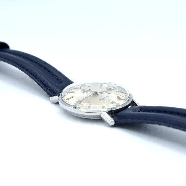 1967 Omega Automatic Seamaster De Ville Date Model 166.020 Wristwatch with cross-hair original dial
