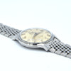 1966 Omega Constellation Automatic Date with Dog Leg Lugs Model 168.005 in Original Unpolished Condition on Beads of Rice Bracelet
