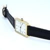 1980s Concord for Tiffany & Co tank watch in Solid 14ct Gold - Roman numeral dial
