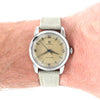 1956 Omega Seamaster Manual Wind 2154 with Mixed Arabic Figures in Stainless Steel Denisteel England