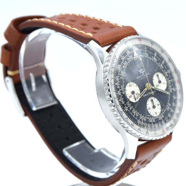 1965 Breitling Navitimer Original Pilots Chronograph in Stainless Steel Model 806 with Venus 178 Caliber