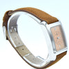 1990s Baume & Mercier Hampton MV045120 Automatic Wristwatch with Two-Tone Copper/Salmon Dial