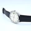 1968 Elegant Omega De Ville Automatic Date Model 166.029 in Stainless Steel with Box & Papers