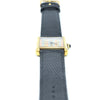 1970s Cartier Tank Mechanical Manual Wind with Tri Colour "Trinity" Dial in Sterling Silver 925 Vermeil Gilt