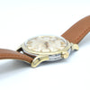 1956 Omega Constellation Chronometer Early Model 2852 with Crosshair Patina Dial in Gold Capped Case
