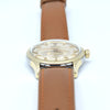 1956 Omega Constellation Chronometer Early Model 2852 with Crosshair Patina Dial in Gold Capped Case