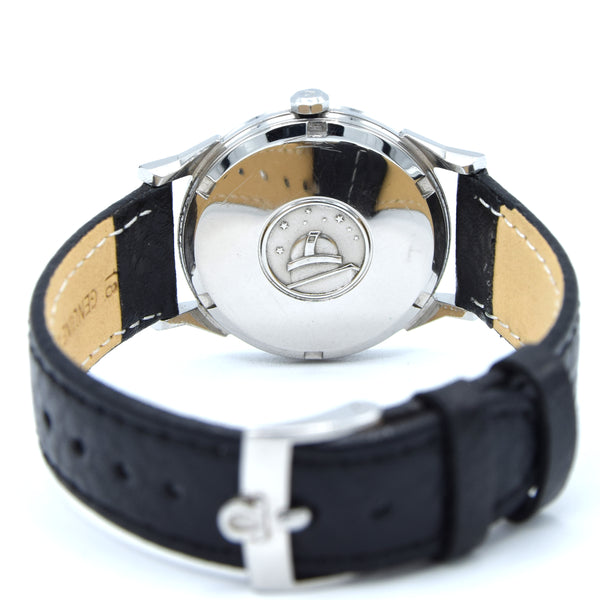 1966 Omega Sharp Constellation Date Automatic Chronometer with Dog Leg Lugs Model 168.005 in Stainless Steel