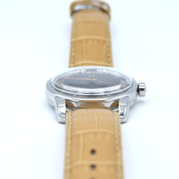 1956 Omega Seamaster Automatic Wristwatch Model 2846/2848 with Original Gilt Black Dial