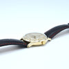 1952 Omega Dress Watch Model 13322 in 9ct Gold with Mother of Pearl Patina Effect Dial with Sub Seconds and Original 9ct Gold Buckle
