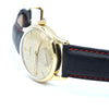 1952 Omega Dress Watch Model 13322 in 9ct Gold with Mother of Pearl Patina Effect Dial with Sub Seconds and Original 9ct Gold Buckle