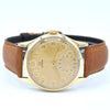 1949 Omega Classic Manual Wind Dress Watch with Arabic Numerals Model 13322 in Solid 9ct Gold Case
