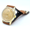 1949 Omega Classic Manual Wind Dress Watch with Arabic Numerals Model 13322 in Solid 9ct Gold Case