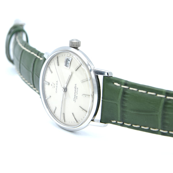 (RESERVED) 1965 Omega Seamaster De Ville Manual Date - Fully Restored in Stainless Steel Model 136.010