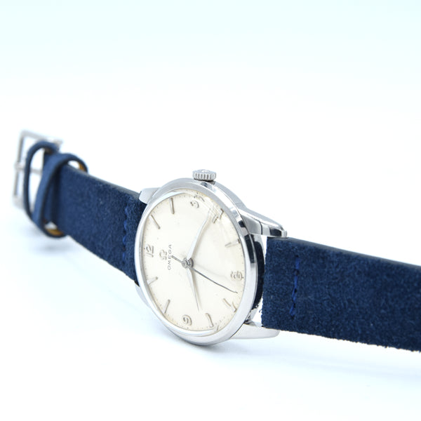 1959 Omega Manual Wind dress watch with central seconds and Mixed Arabic numerals Model 14726
