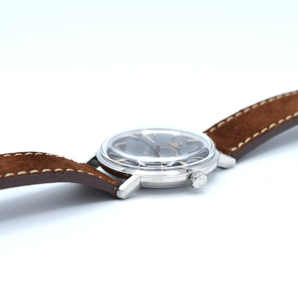 1962 Omega Seamaster De Ville 'Don Draper' Automatic with Rare original  Black Dial Model 14905 Monocoque