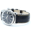 1956 Omega Seamaster Automatic Calendar Wristwatch Model 2849 with fully restored Black Dial in Stainless Steel