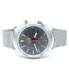 (RESERVED)1967 Omega Chronostop Genéve Mk1 Model 145.009 with Grey Sloped Dial in Stainless Steel on mesh
