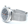 (RESERVED)1967 Omega Chronostop Genéve Mk1 Model 145.009 with Grey Sloped Dial in Stainless Steel on mesh