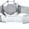 (RESERVED)1967 Omega Chronostop Genéve Mk1 Model 145.009 with Grey Sloped Dial in Stainless Steel on mesh