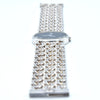 1972 Omega Rare & unusual De Ville “Jeux D’Argent” 8349 silver Bracelet Watch Andrew Grima designed