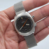 (RESERVED)1967 Omega Chronostop Genéve Mk1 Model 145.009 with Grey Sloped Dial in Stainless Steel on mesh
