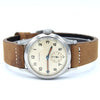 1944 WW2 Longines Manual Wind military style Wristwatch Model 63028 with Gorgeous Original Arabic Dial