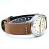 1944 WW2 Longines Manual Wind military style Wristwatch Model 63028 with Gorgeous Original Arabic Dial