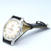 1958 early Omega Constellation Chronometer Early Model 2852 with Crosshair Patina Dial in stainless steel