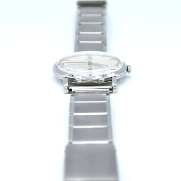 1958 Omega Manual Wind dress watch with central seconds and Mixed Arabic numerals Model 14387