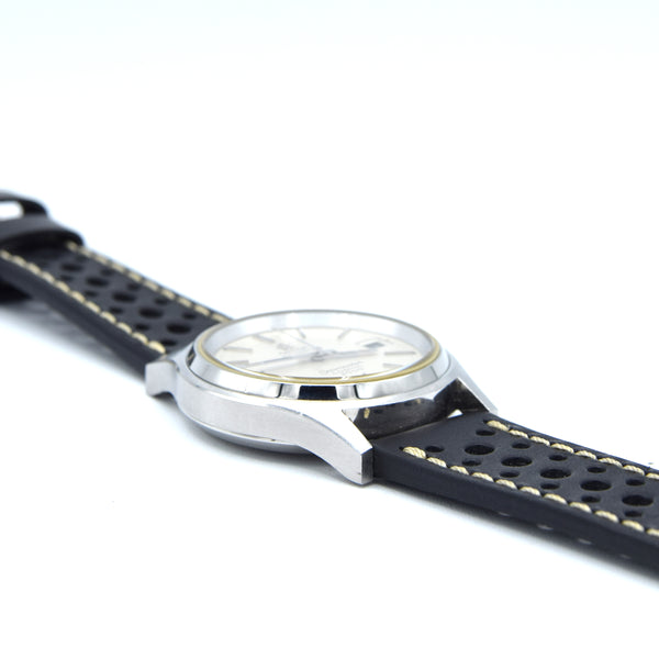 1979 Omega Large 38mm Seamaster Cosmic 2000 Automatic Date Model 166.128 with Silvered Dial