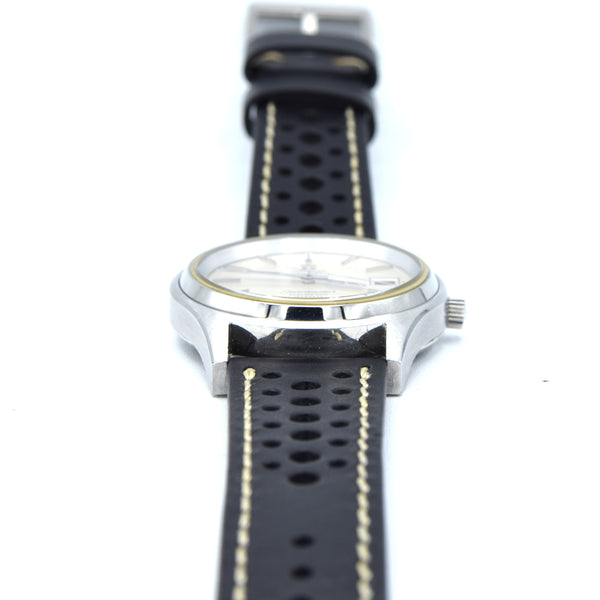 1979 Omega Large 38mm Seamaster Cosmic 2000 Automatic Date Model 166.128 with Silvered Dial