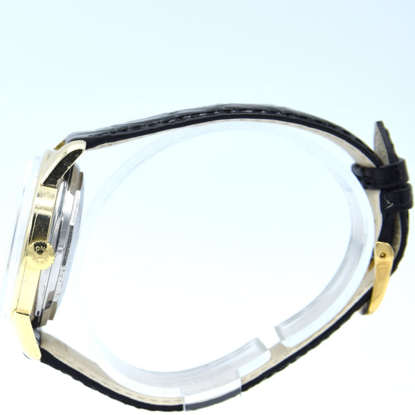 Stunning Gold capped Conquest Calendar Wristwatch Model 9007 - Dated 1959 with Original black dial