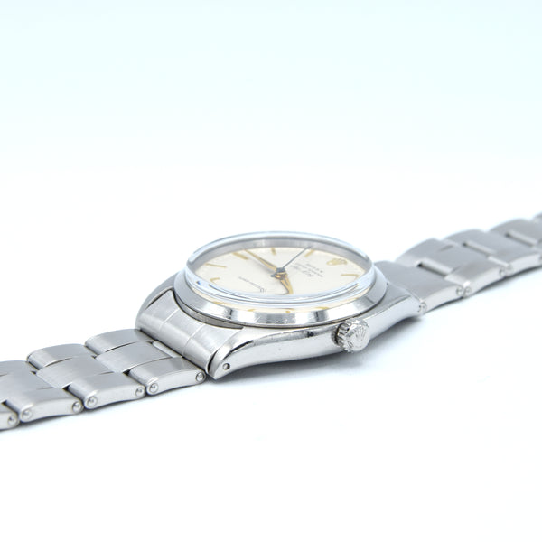 1961 Rolex Oyster Perpetual Air King Super Precision with box and papers Steel Model 5500