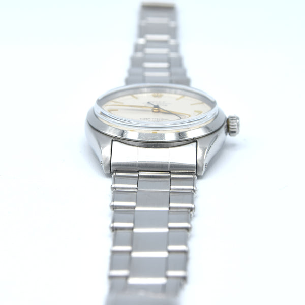 1961 Rolex Oyster Perpetual Air King Super Precision with box and papers Steel Model 5500