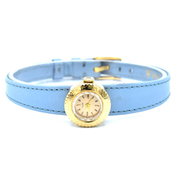 1970 Tudor Rare solid 18k Gold 'Chameleon, Yellow Gold Ref: 1859 with box and spare strap